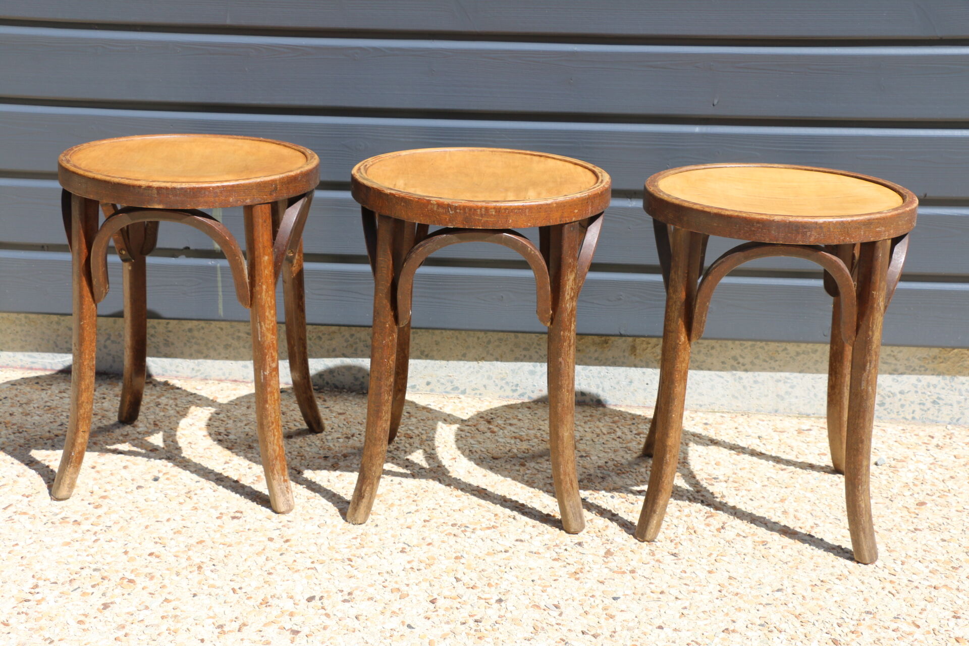 3 stools baumann 1950 465mm