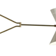 Applique italienne articulable blanche
