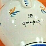Pitcher decoration at the Breton Faïence of Quimper