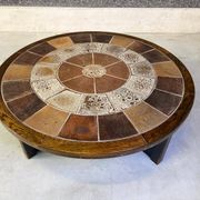 Danish coffee table by Tue Poulsen for Haslev Mobelsnedkeri, 1960s