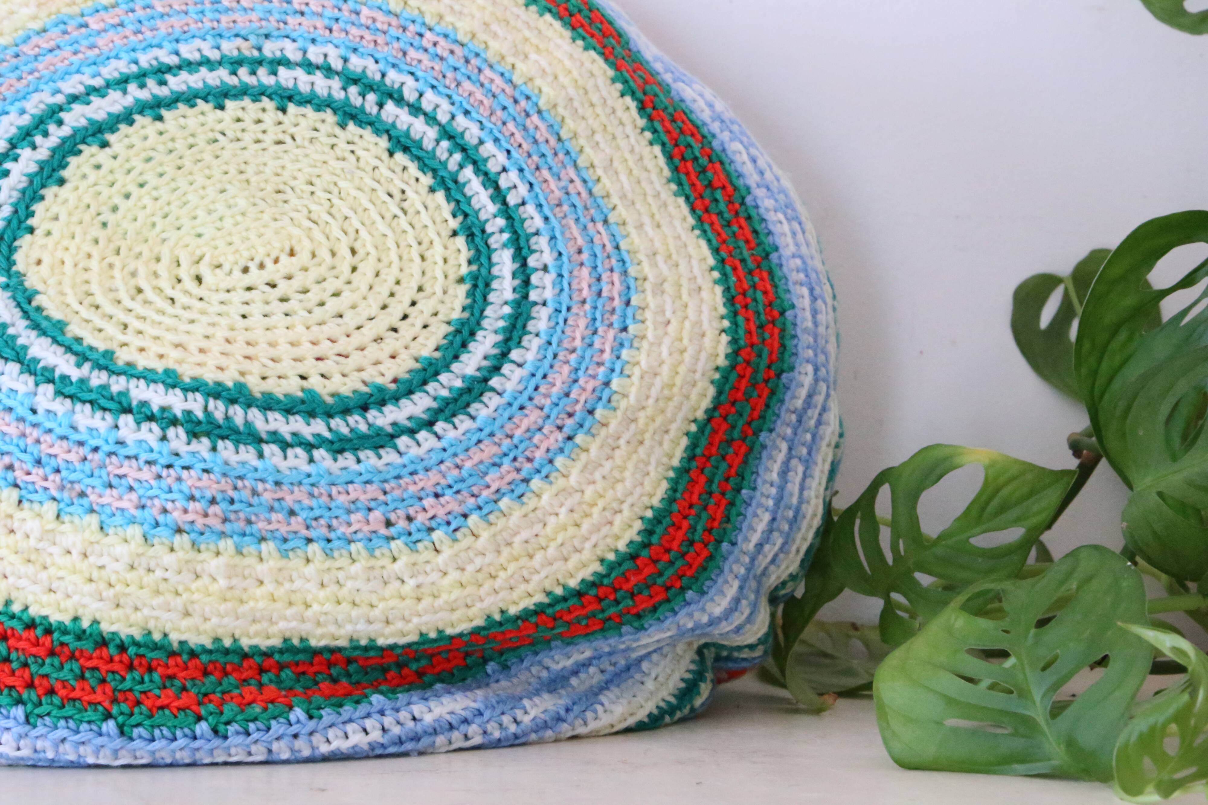 Vintage cushion, handmade