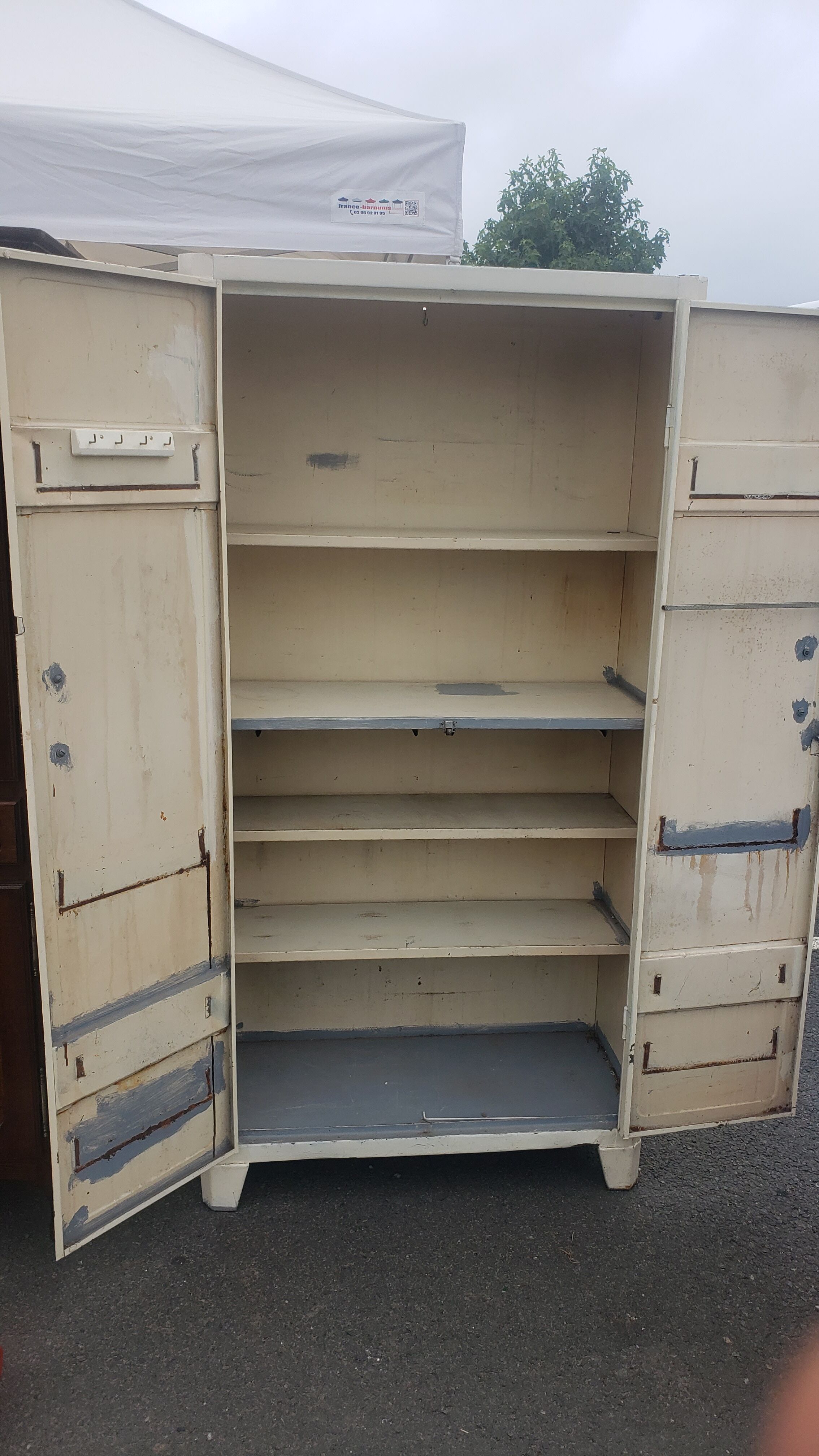 Vintage metal cabinet