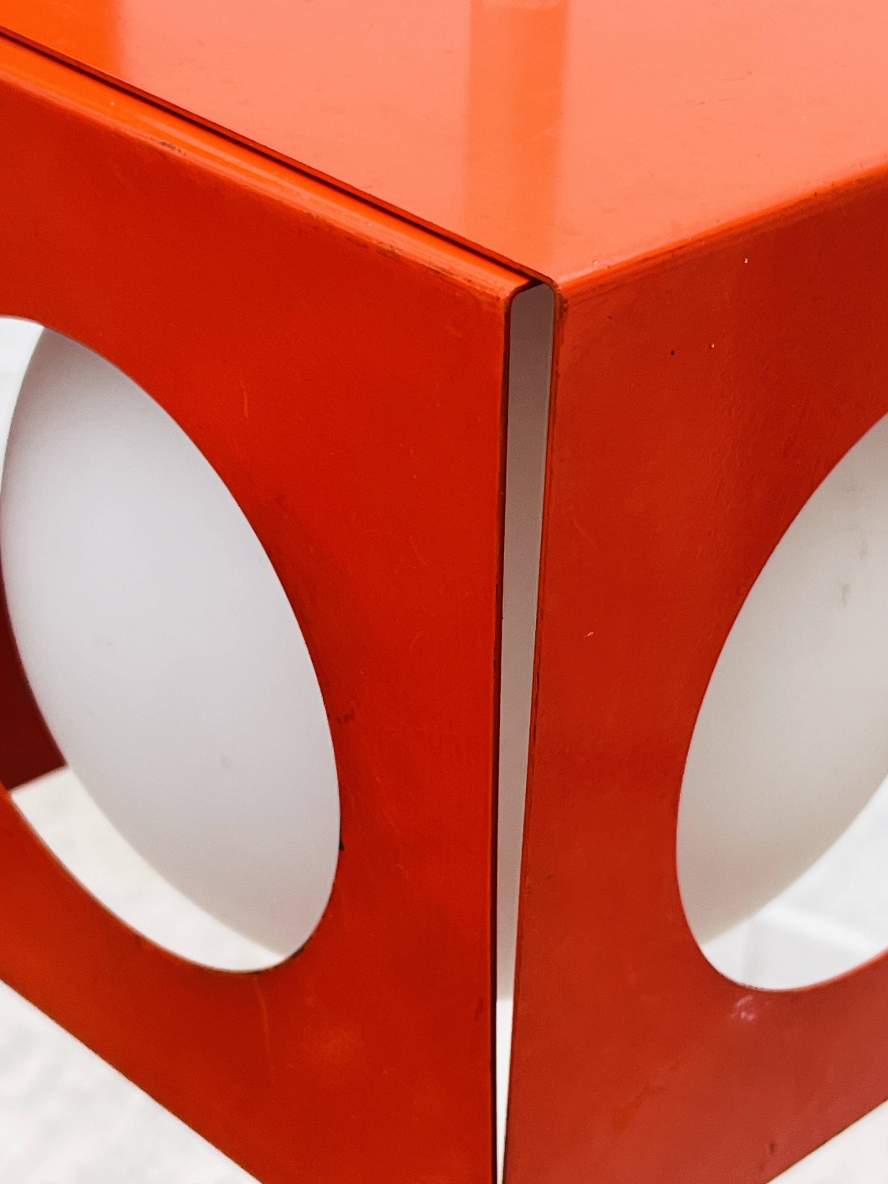 Suspension Space-âge orange