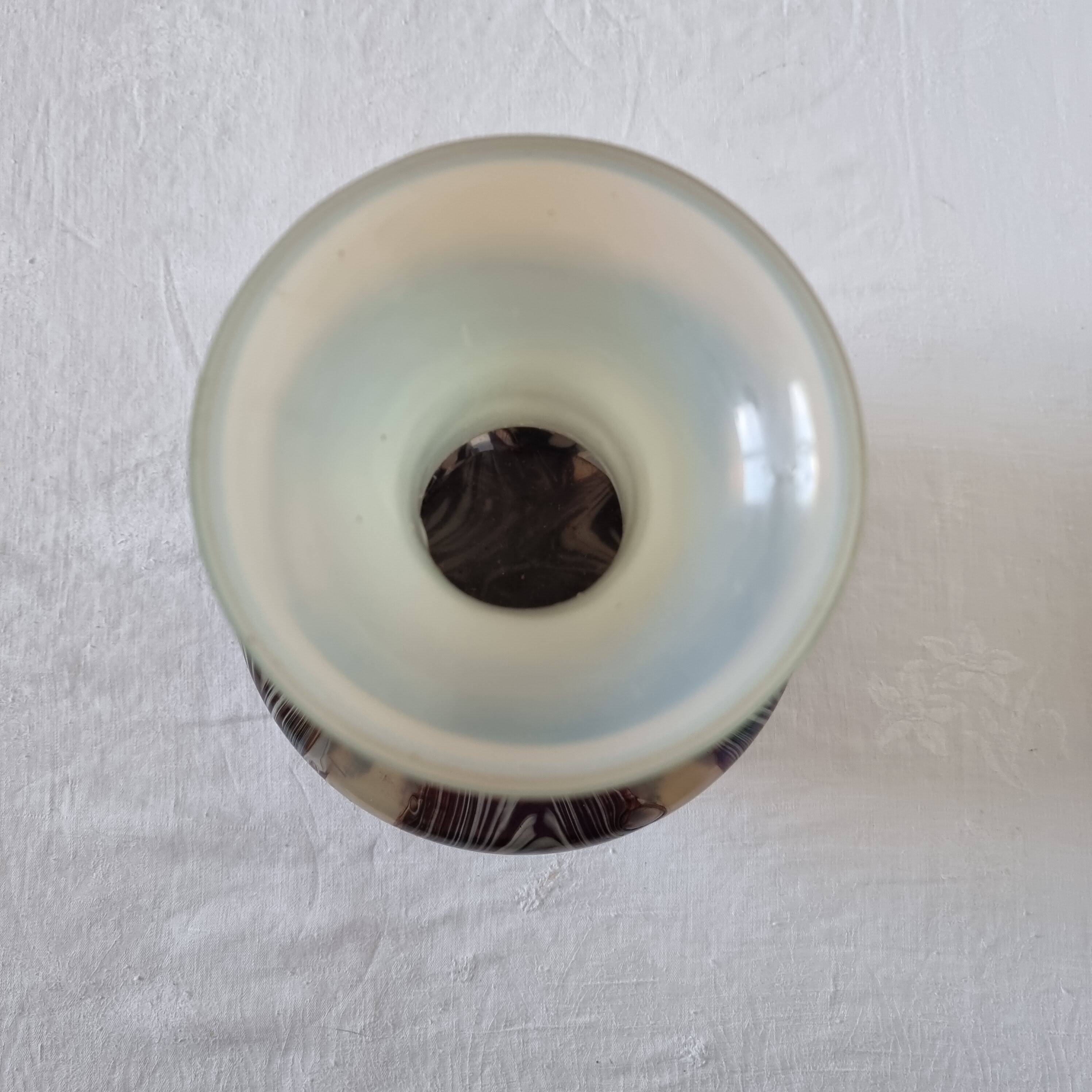 Large early 20th century Loetz Bohemia iridescent art glass vase