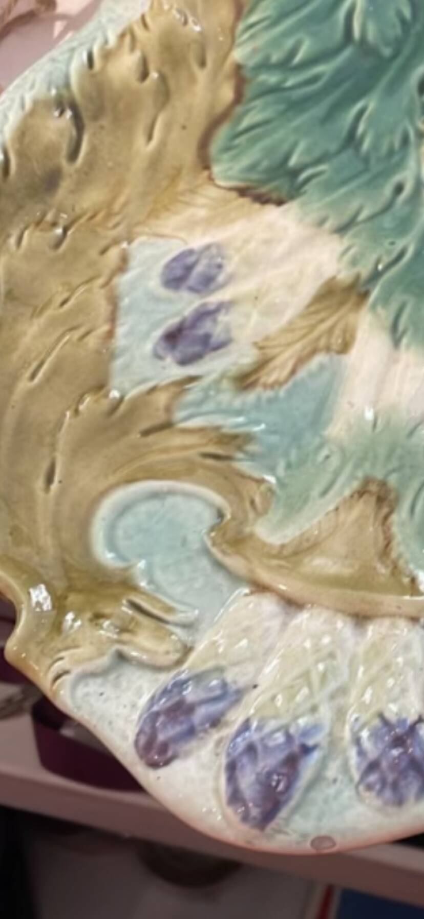 Asparagus service, British pop-up.