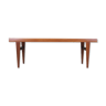 Teak bench, Danish design, 1970s, manufacturer: Niels Bach