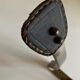 Adnet hook in bronze and leather 1950