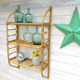 Shelf rattan