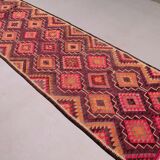 Old turkish kilim runner 360x107 cm
