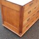 Commode en chêne et marbre
