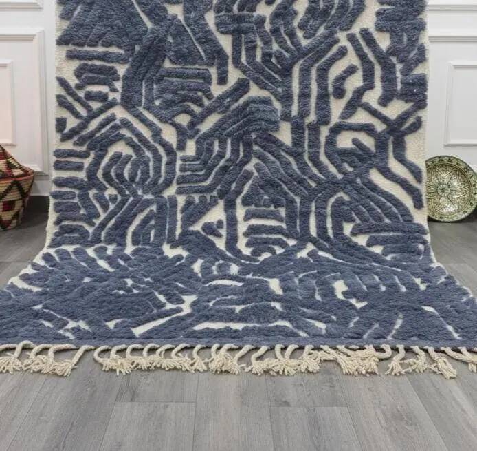 Handmade Berber rug Morocco 3 x 2 m