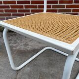 Set of 4 Cesca b32 model chairs in white