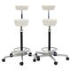 Nelson White chair pair for Vitra