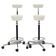 Paire de chaises Nelson White pour Vitra