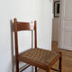Chaise ancienne bois et corde