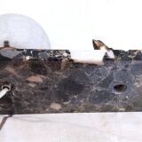 Art deco marble table lamp