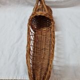 Rattan bottle holder from 1980
