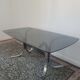 Smoked glass table EFA