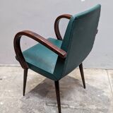 Bridge chair with compass legs