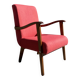 Armchair from the 1960s, Polish People's Republic, after complete renovation, wool.