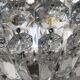 Lustre pampilles en cristal