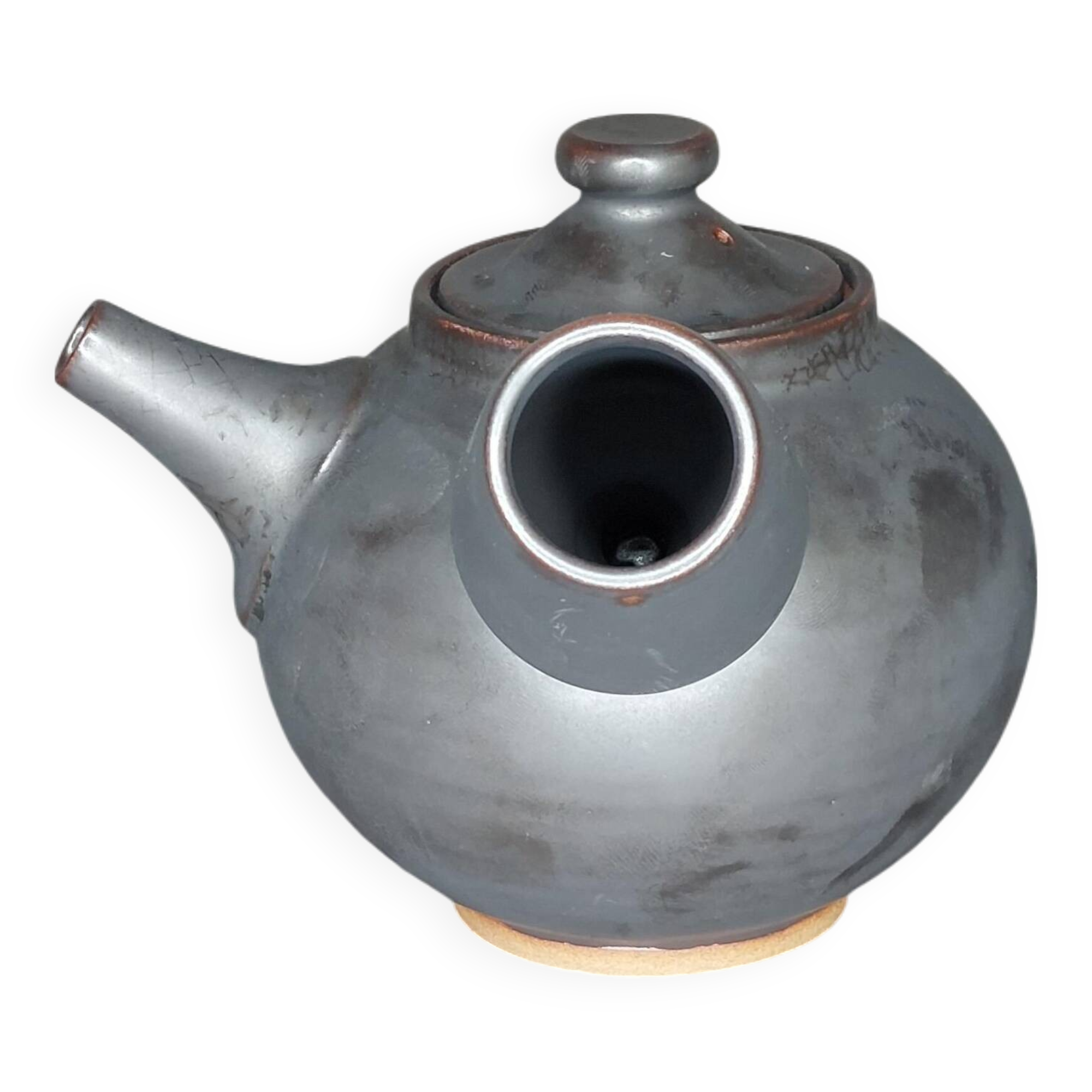 Kyusu peach skin teapot