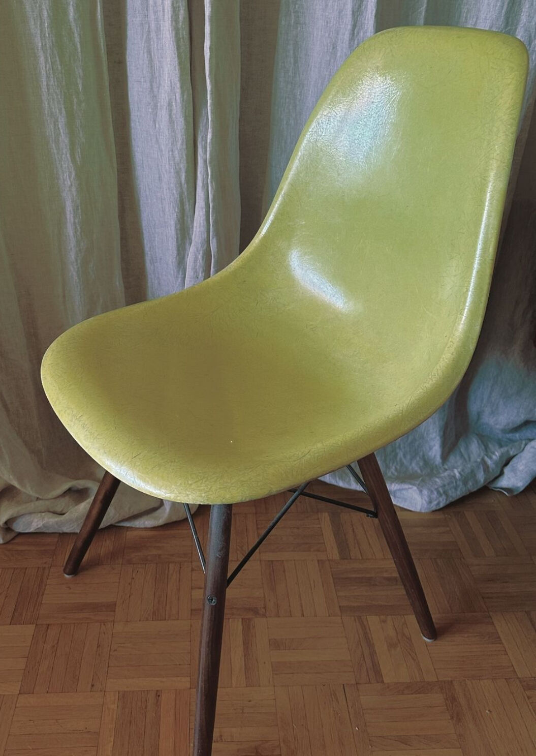 5 original EAMES chairs - HERMANN MILLER 1950