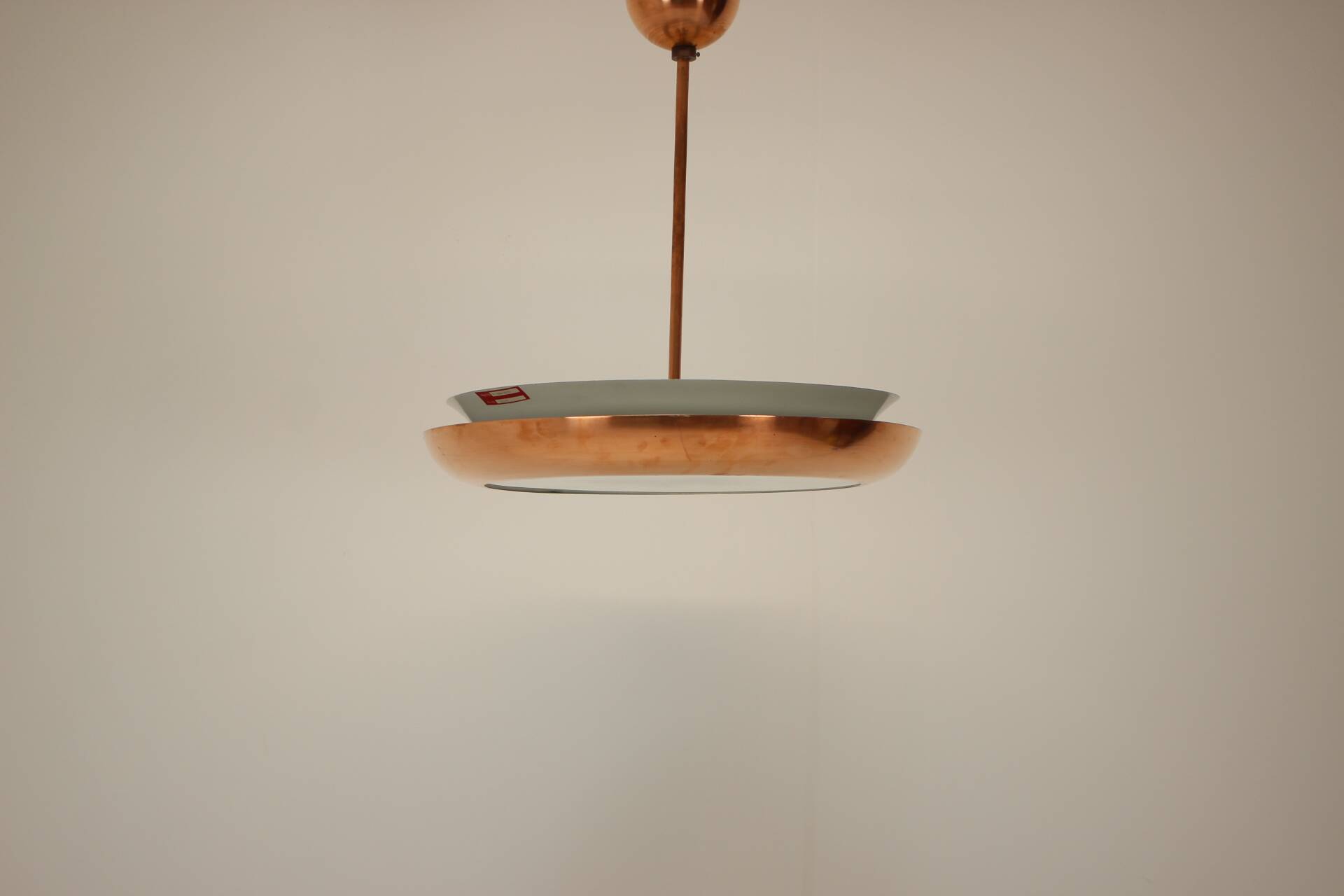 Napako ufo candlestick, 1930s, czechoslovakia