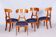 Biedermeier Cherrywood Chairs, Austria, 1820s, Set of 4