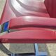 Set 4 - red chrome Brno armchair flat bar- Ludwig Mies vd Rohe bauhaus