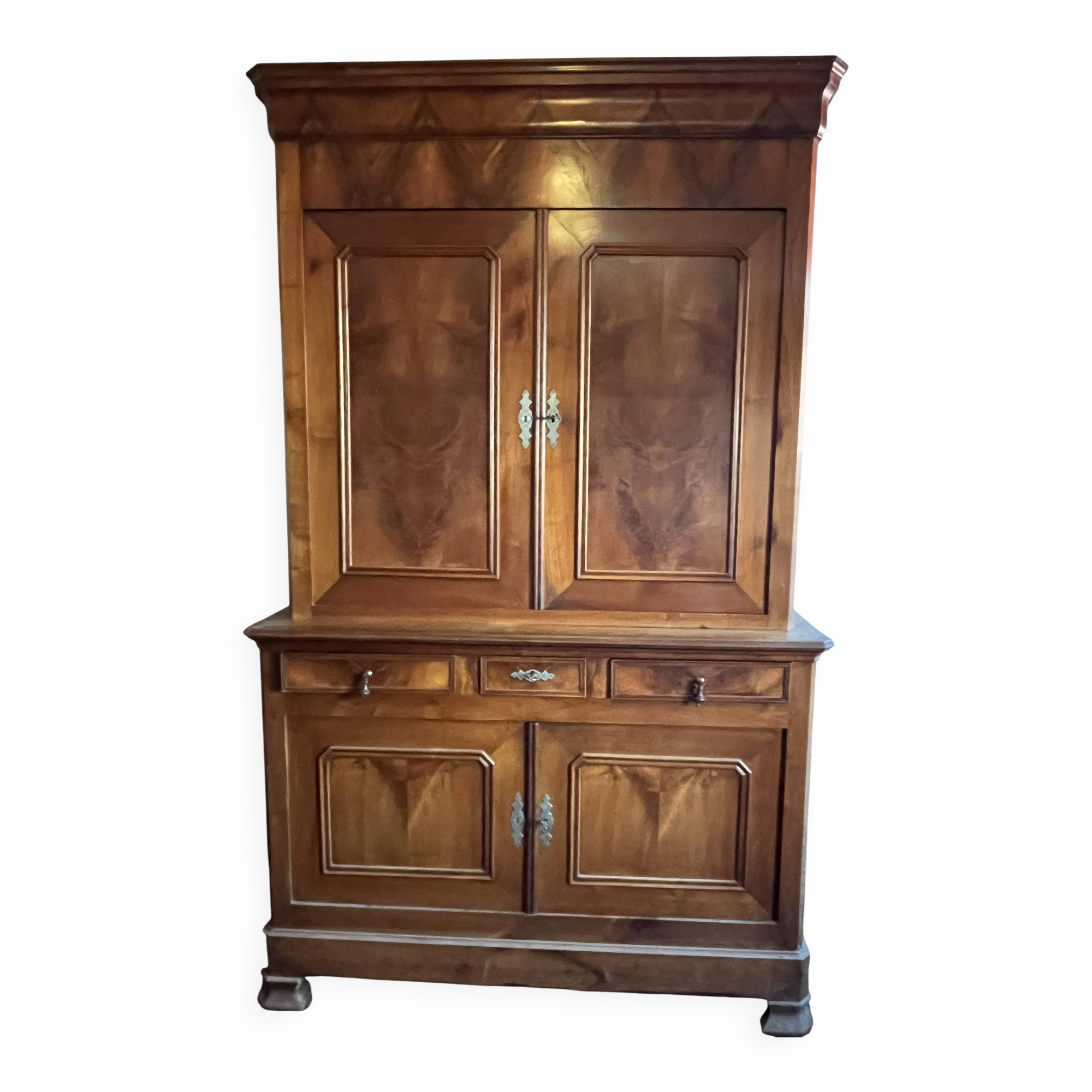 Two-Part Buffet in Cherry Wood