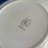 Flat plate decorated with the Moulin des Loups countryside