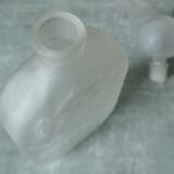 Pressed glass bottle Wayne Husted Stelvia