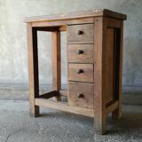 Wooden craft workbench