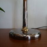 Mushroom lamp design chrome metal 48 cm