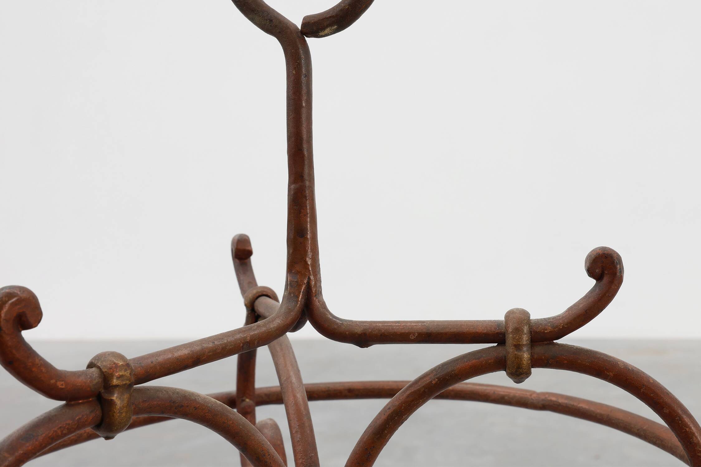 Antique cast iron umbrella stand, France ca. 1900