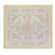 Hand knotted rug, vintage Turkish rug 120x139 cm