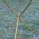 Garden side table 1930 wrought iron