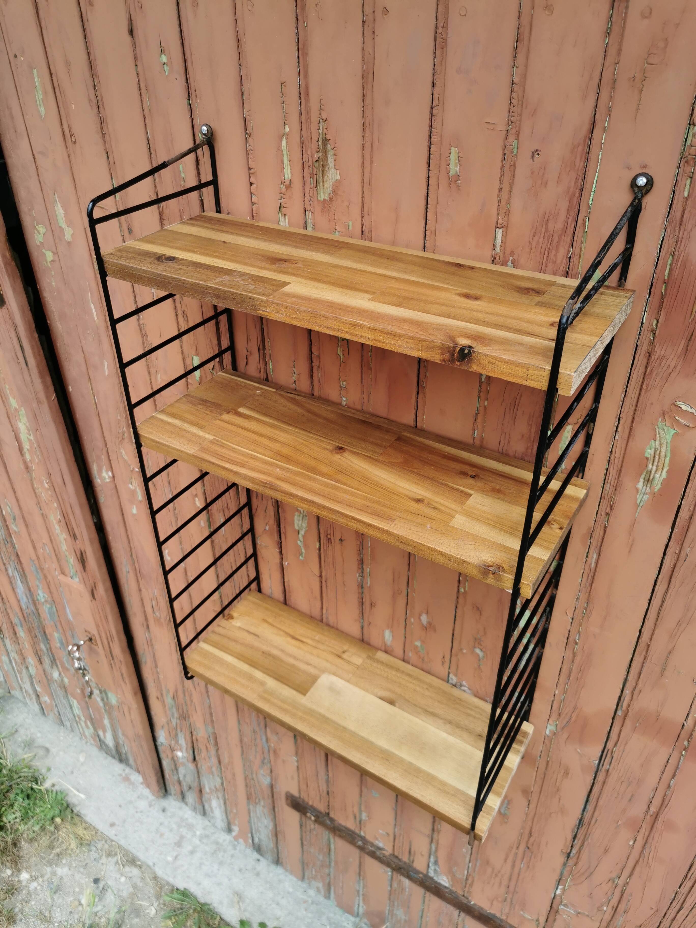 etagere string vintage italienne