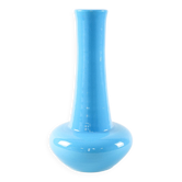 Blue ceramic vase, Danish design, 1970s, made in Denmark