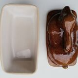 Rabbit barbotine terrine