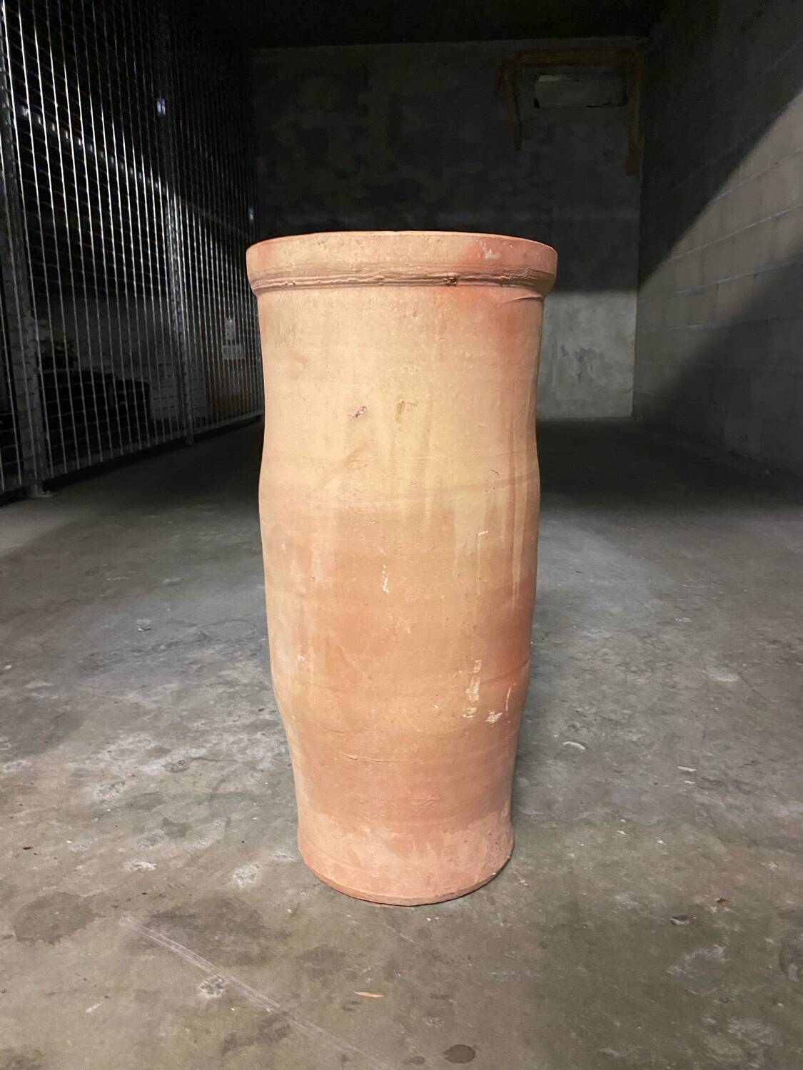 Morocco style earthenware vase