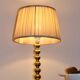 Pair of Swedish brass lamps from the mid-century.