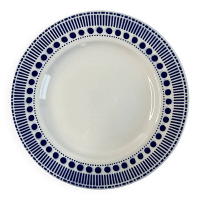 Assiette plate Sarreguemines collection Béatrice