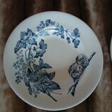 10 antique deep plates in ironstone