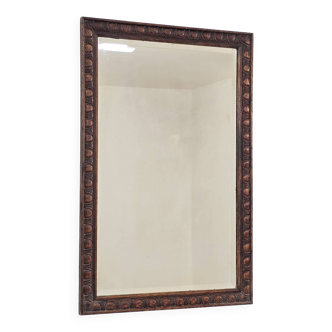 Carved wooden mirror from the early 20th century