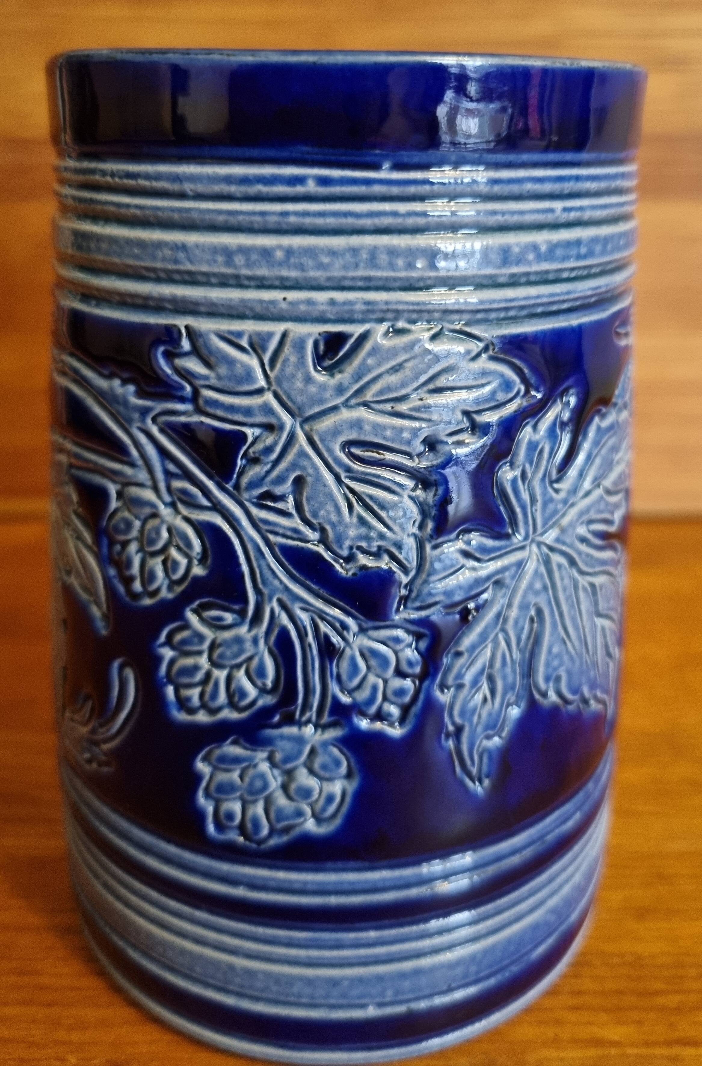 Salt-glazed stoneware mug from Alsace Krumeich-Remmy Betschdorf