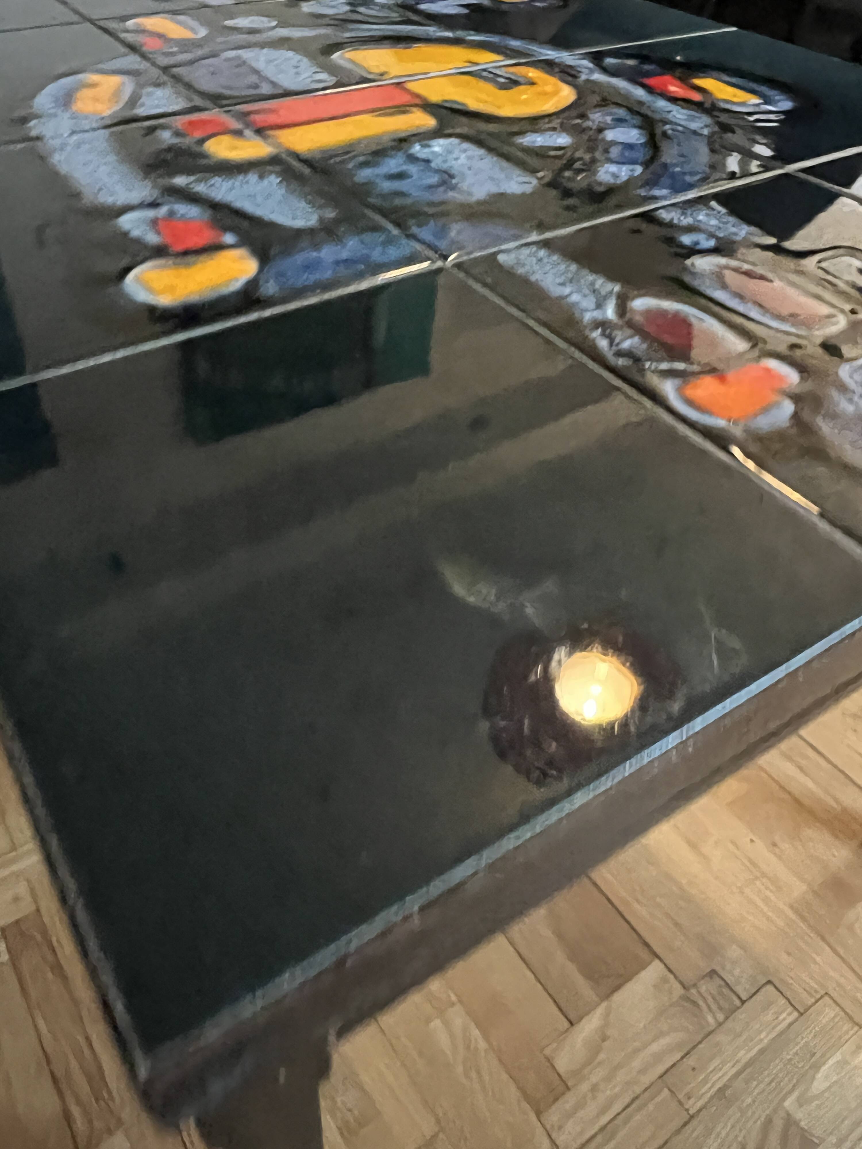 Ceramic coffee table