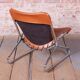 German Bauhaus Armchair in Leather by Lusch and Co West, 1970s