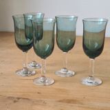 Lot de 5 verres à liqueurs